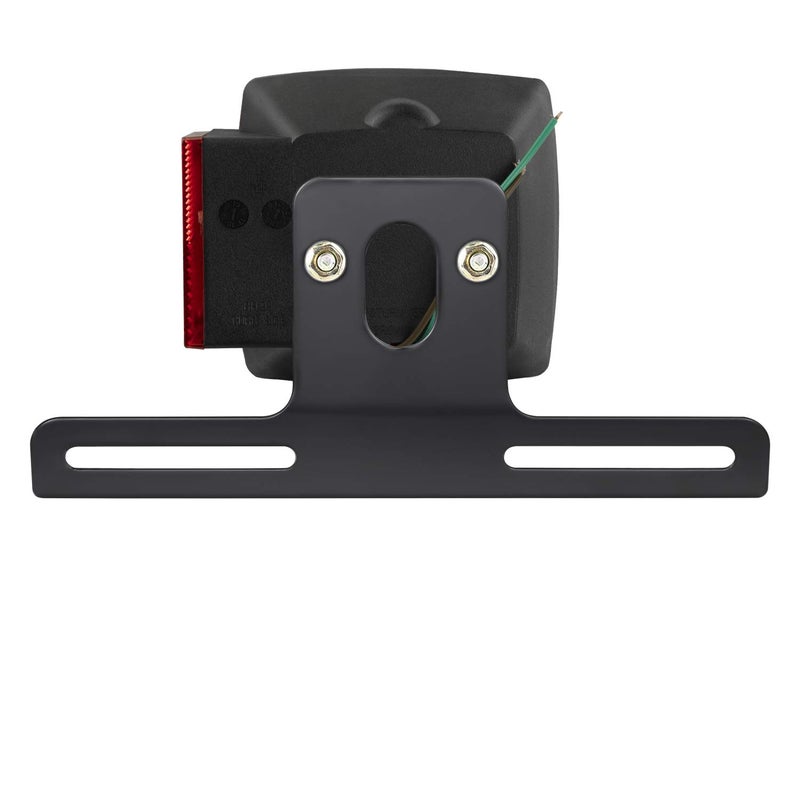 OTOW Steel Heavy Duty License Plate Holder Bracket and Light Mount for Trailers, Trucks, Cars, Certain Motorcycles with Mounting Screws, Reflective Sticker - Image 4